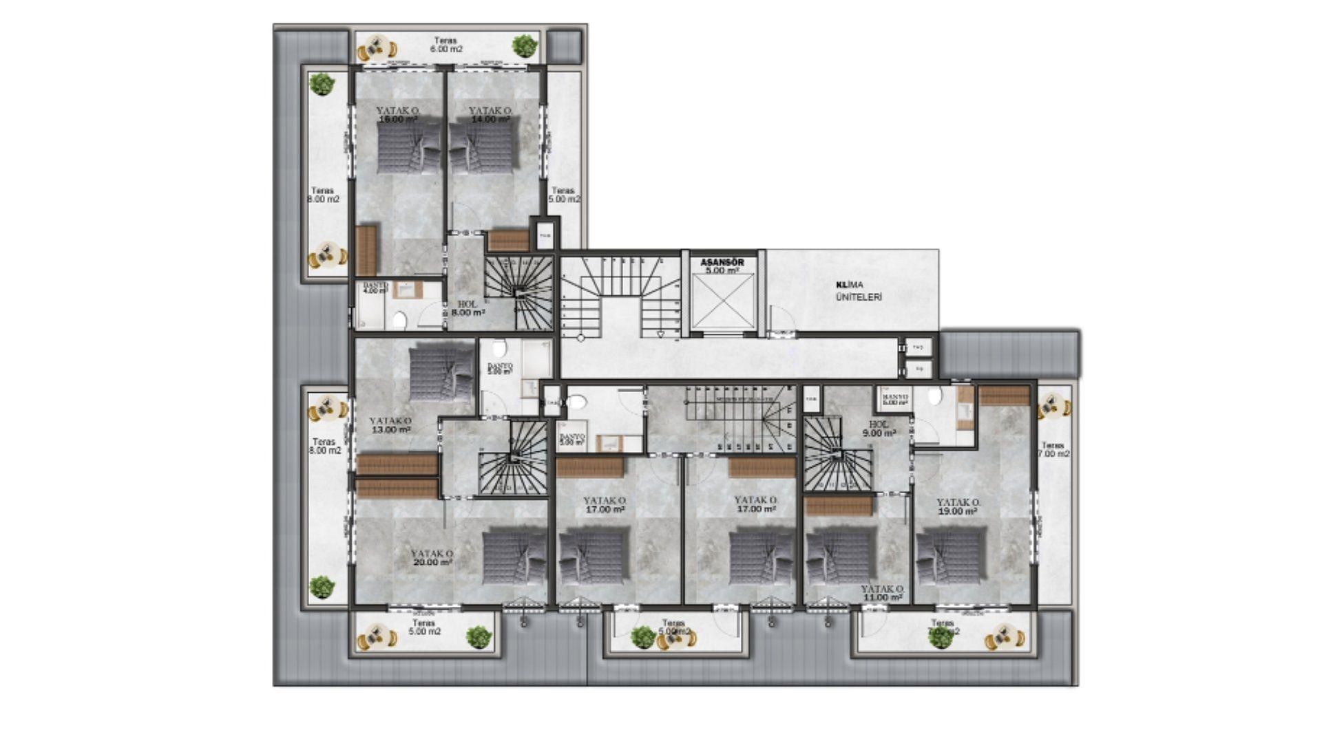 Image du plan d'étage 3