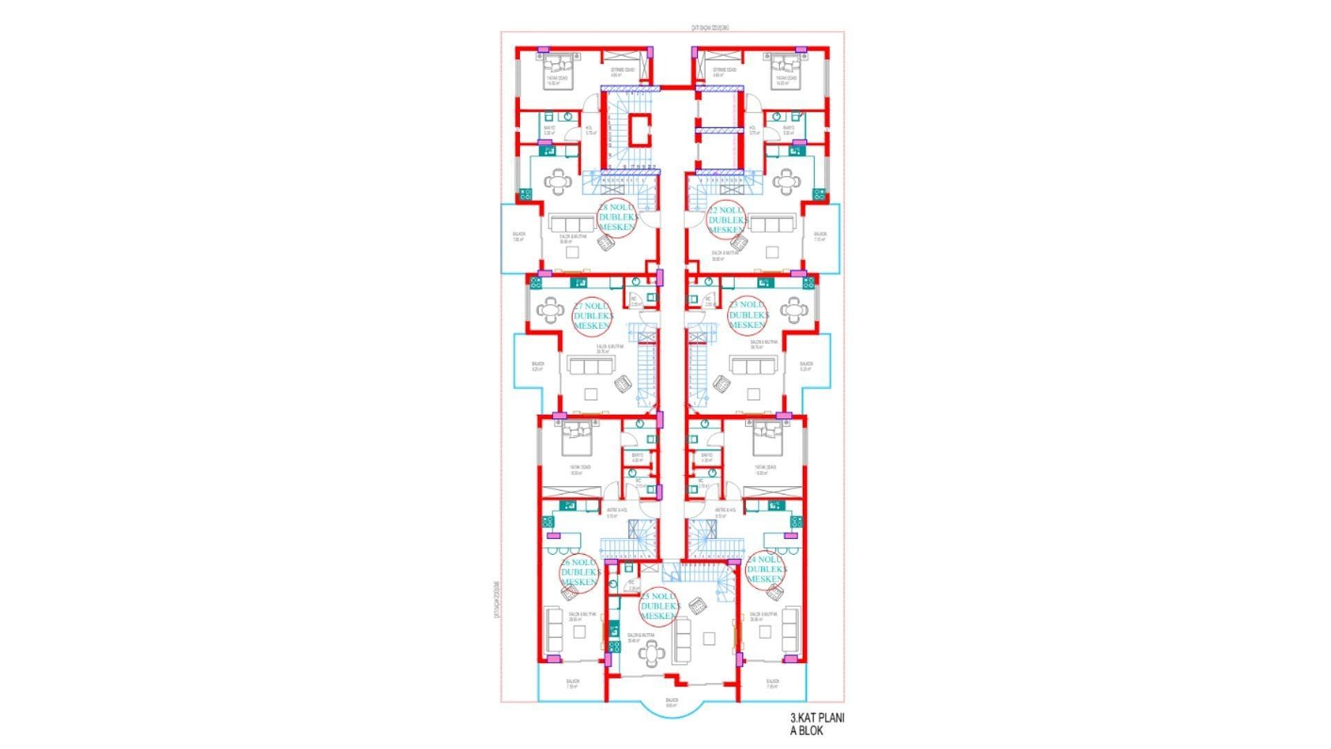 Image du plan d'étage 4