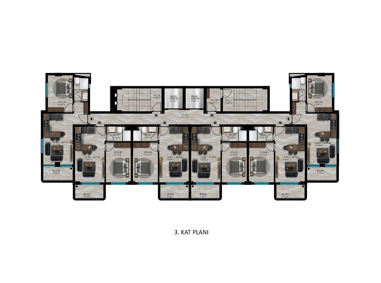 صورة مخطط الطابق 6 