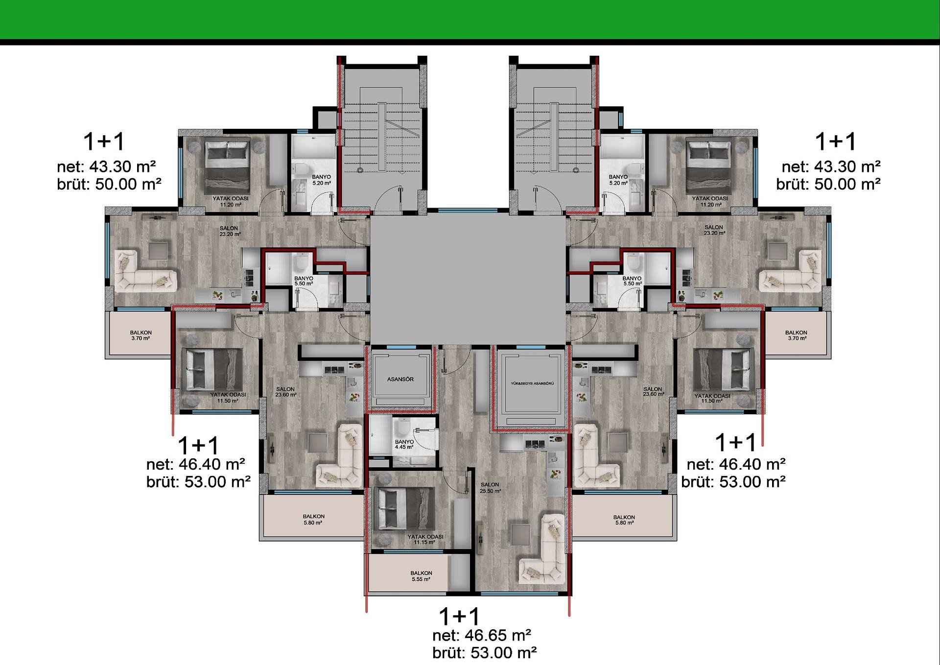 Grundrissdarstellung 12