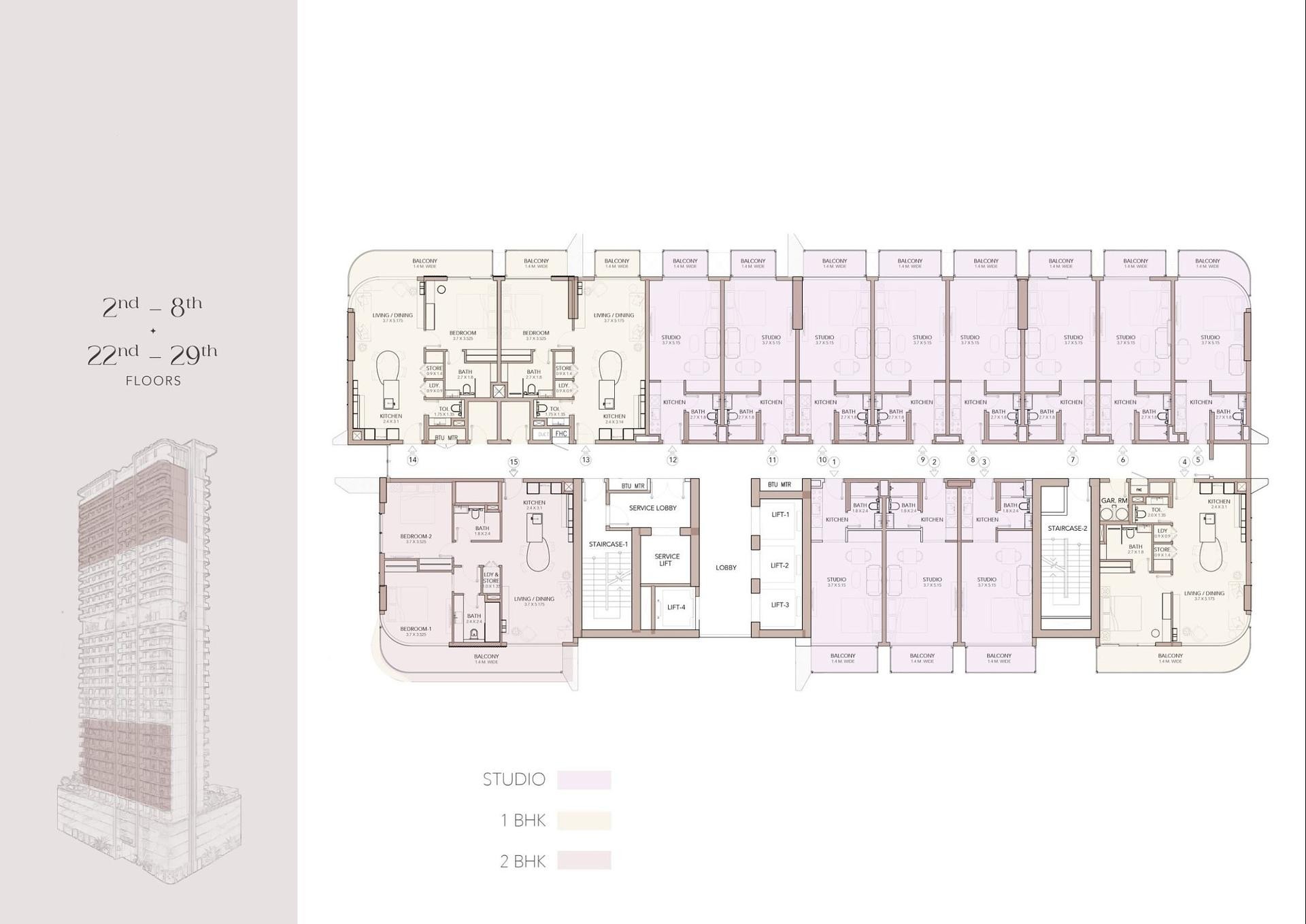 Image du plan d'étage 3