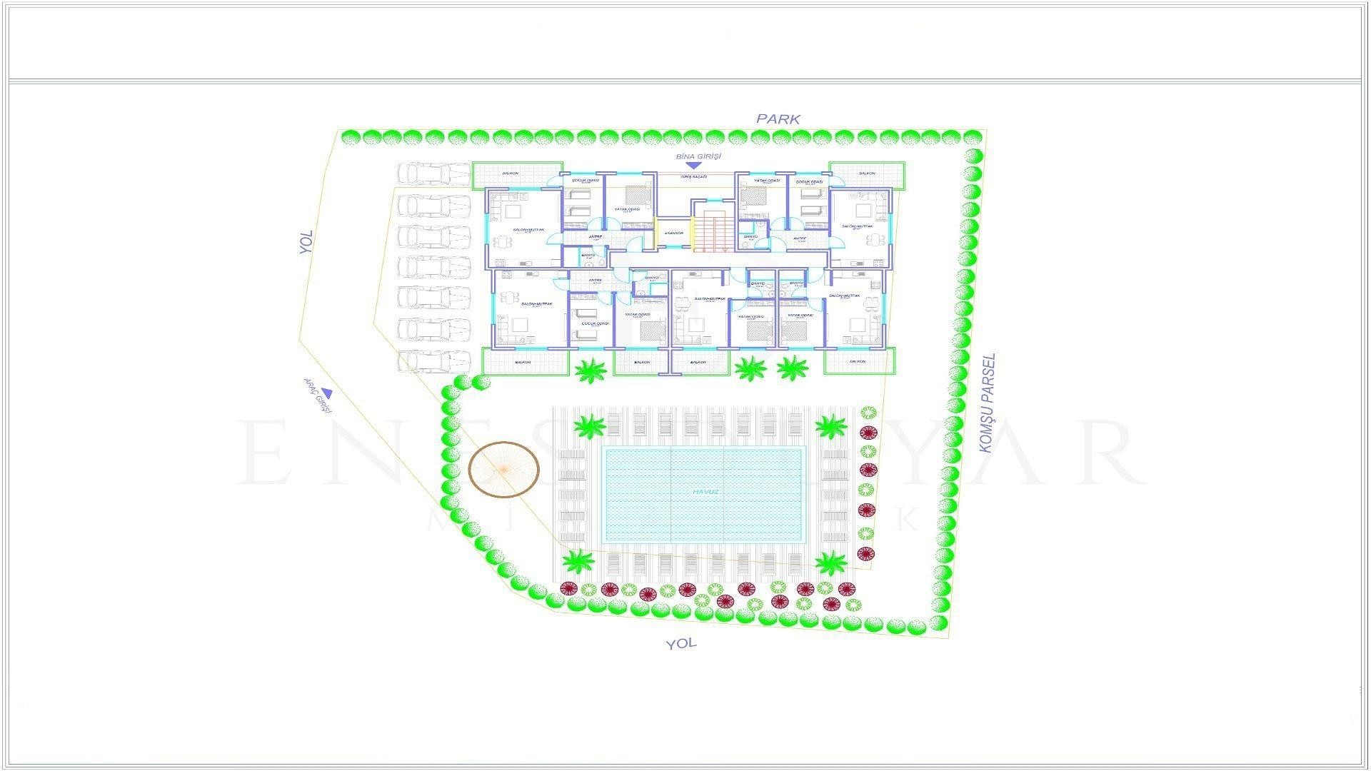 صورة مخطط الطابق 1 