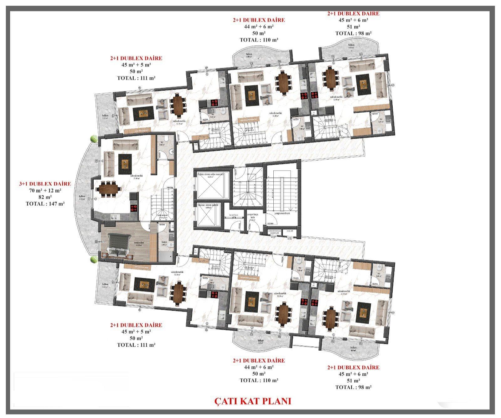 صورة مخطط الطابق 4 