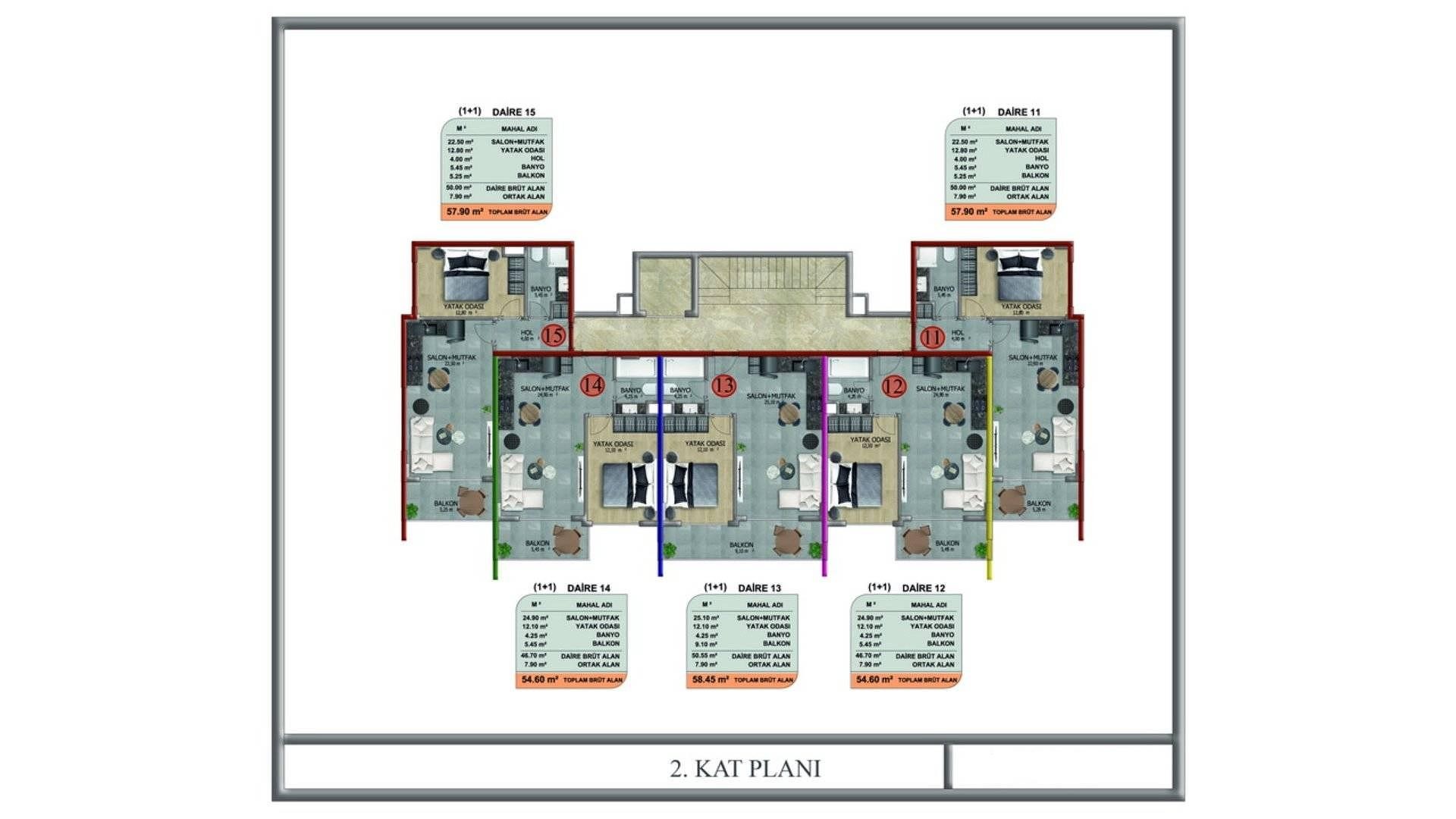 صورة مخطط الطابق 2 
