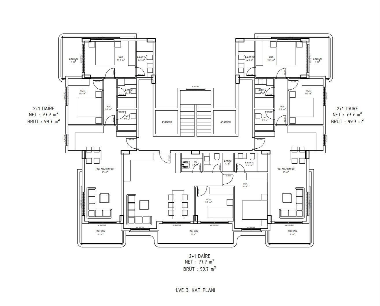 Слика плана спрата 1