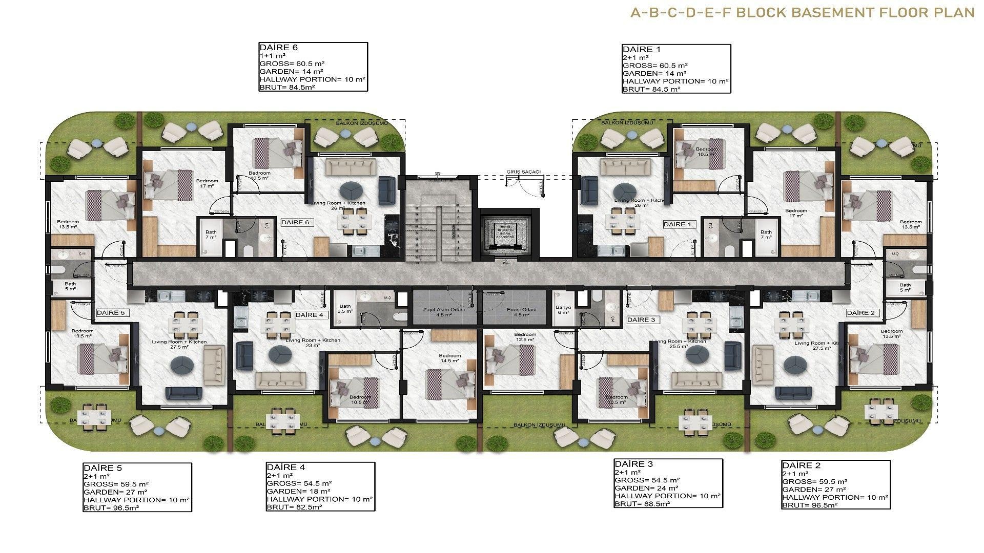 صورة مخطط الطابق 1 