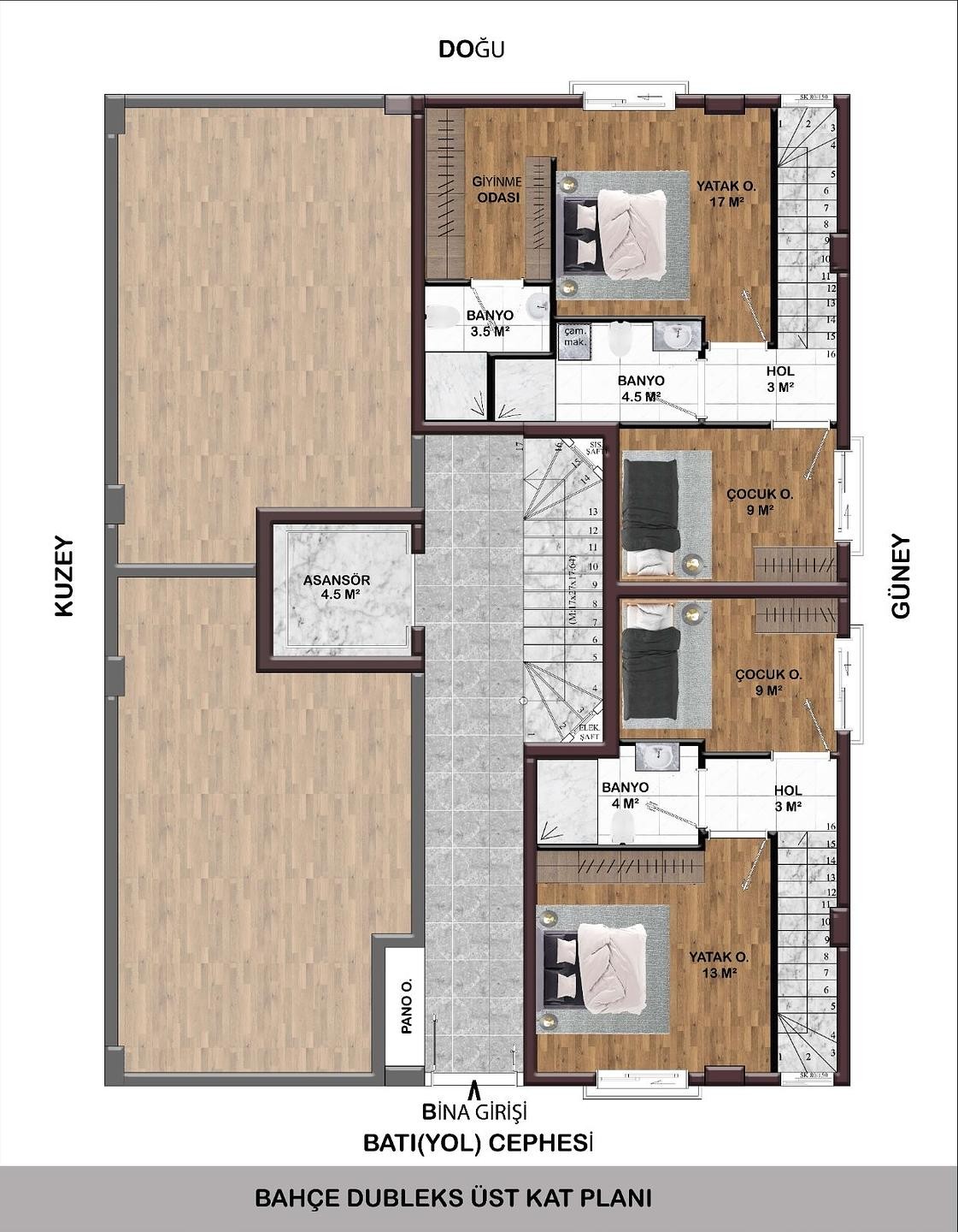 تصویرنقشه طبقه 3