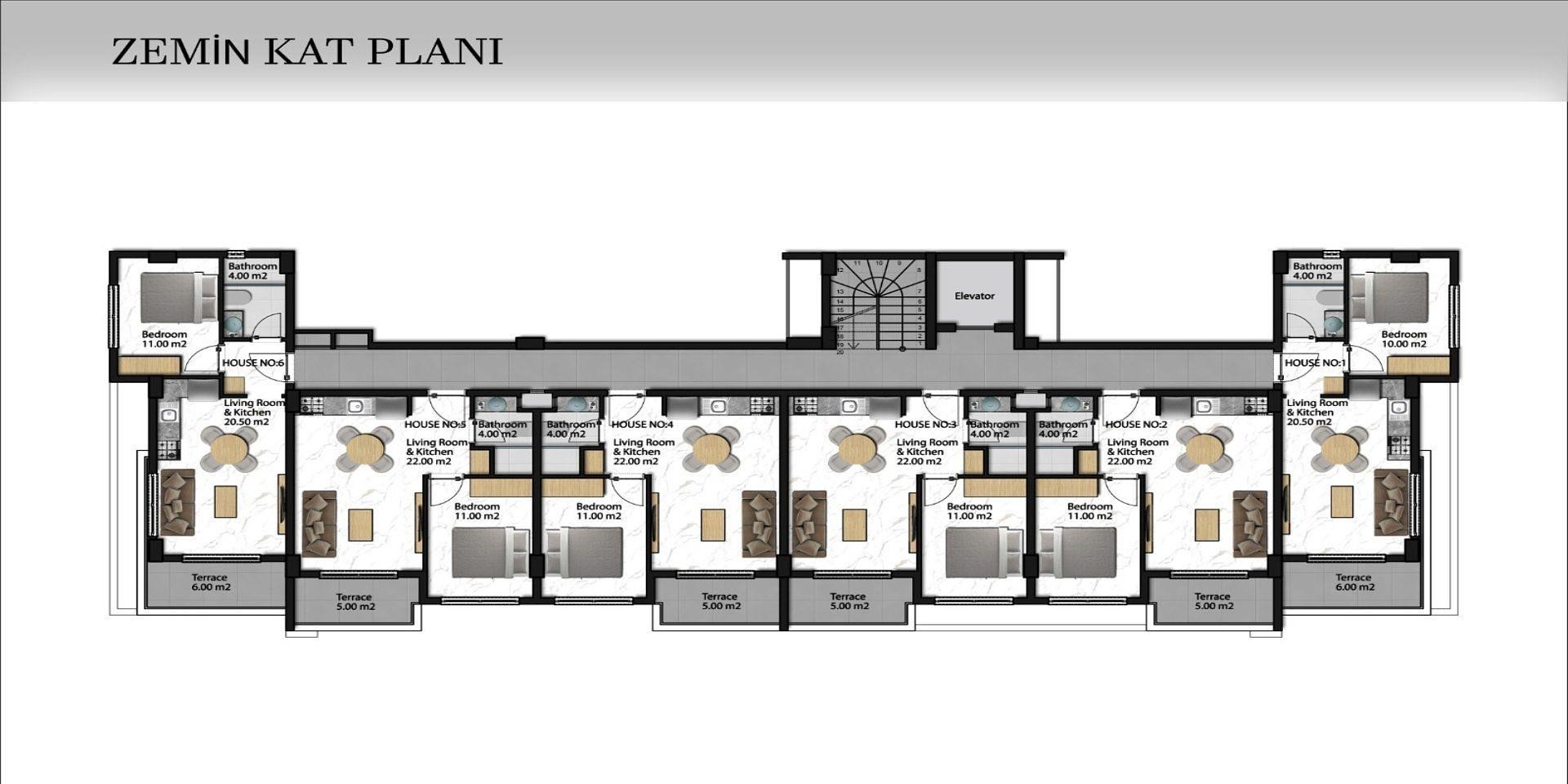 صورة مخطط الطابق 1 