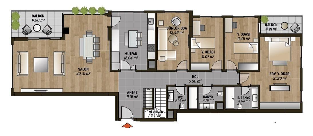 Grundrissdarstellung 14