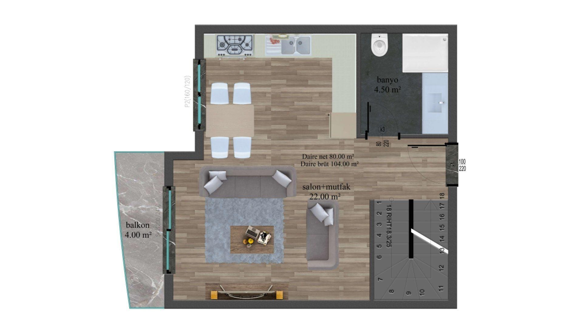 Image du plan d'étage 2