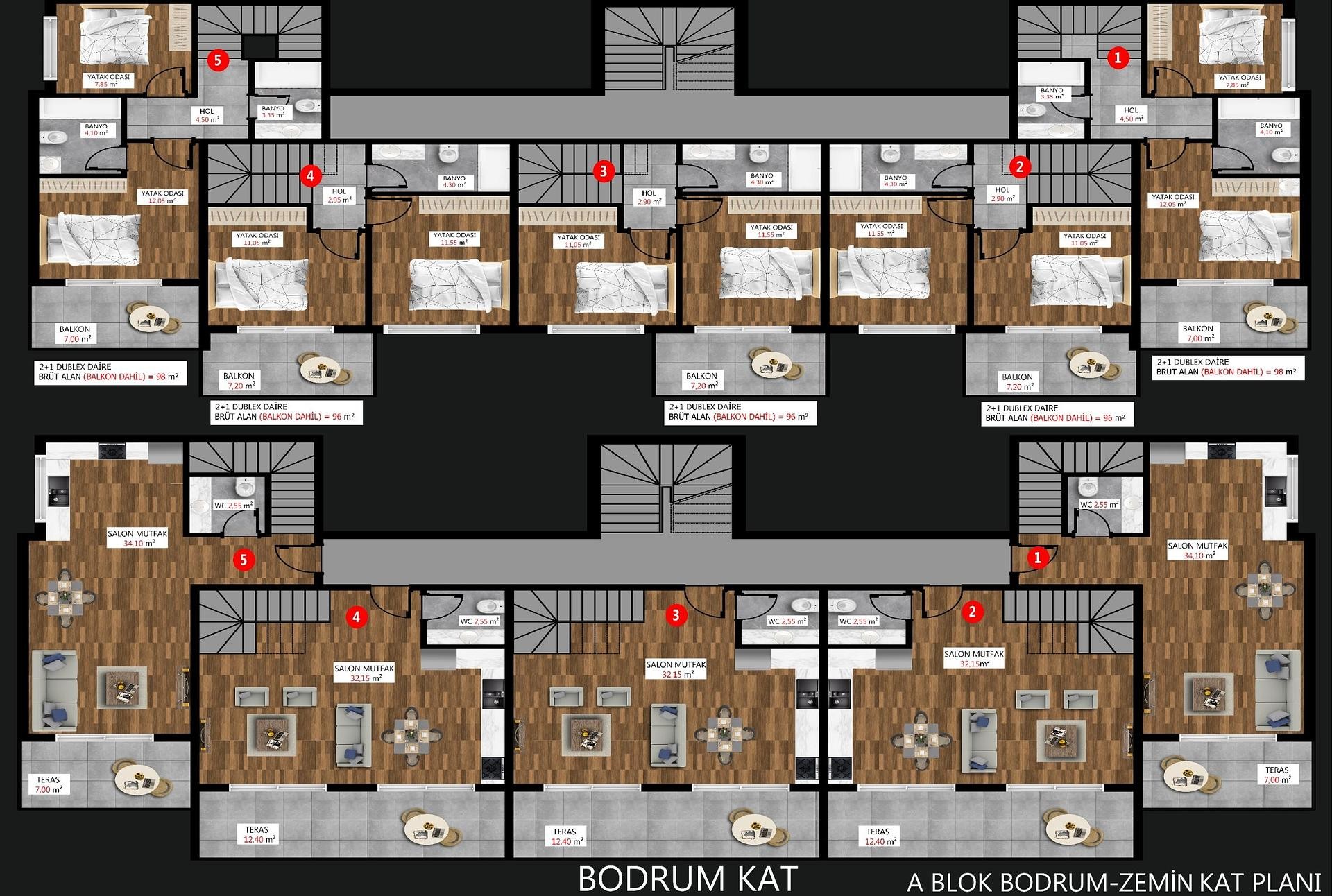 Image du plan d'étage 6