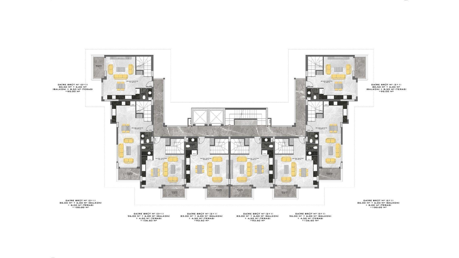 صورة مخطط الطابق 5 
