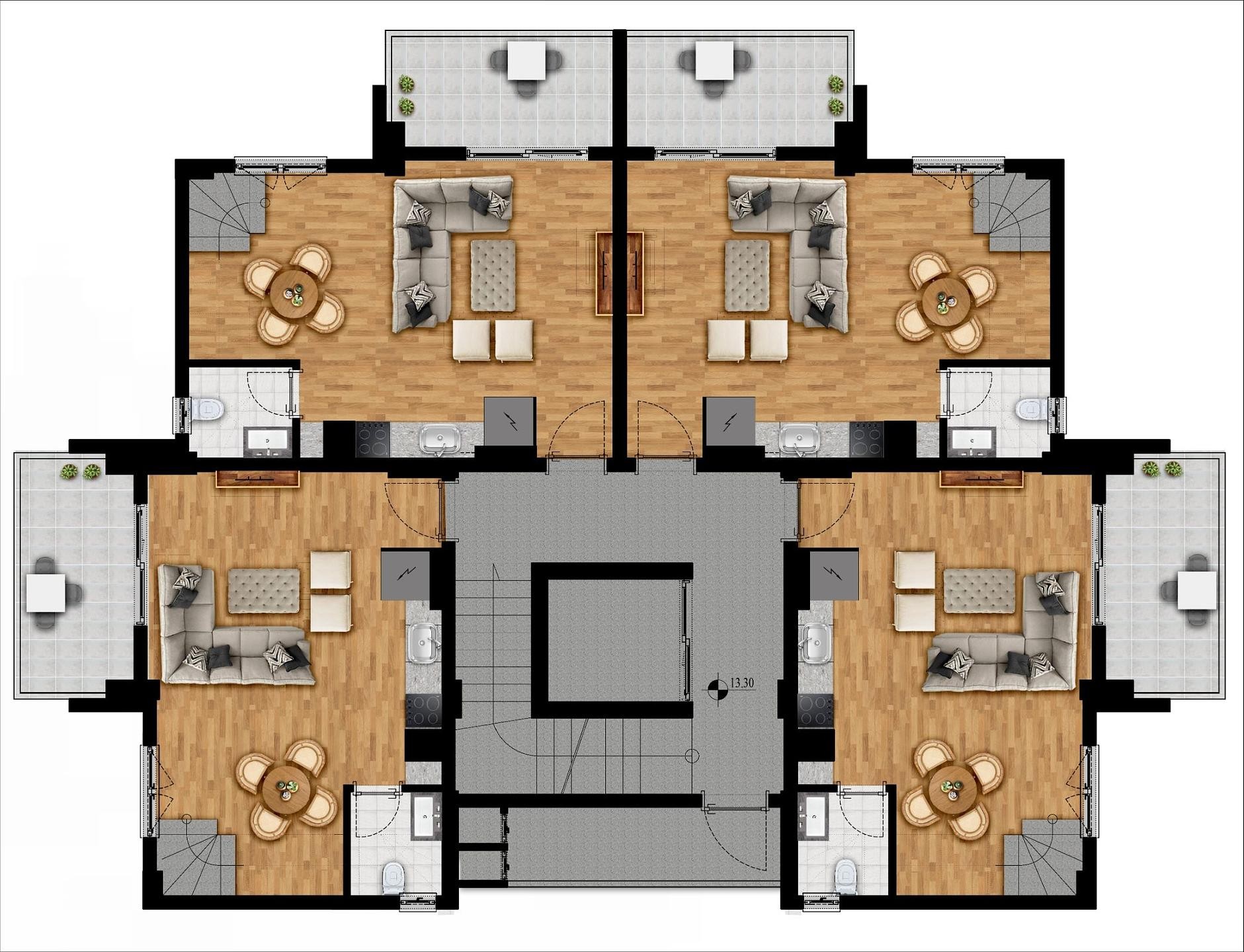Grundrissdarstellung 4