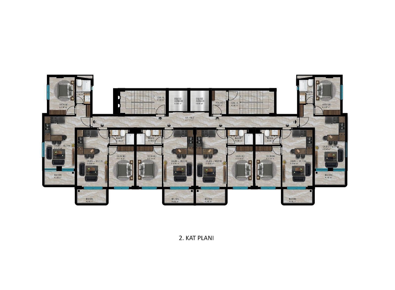 صورة مخطط الطابق 5 