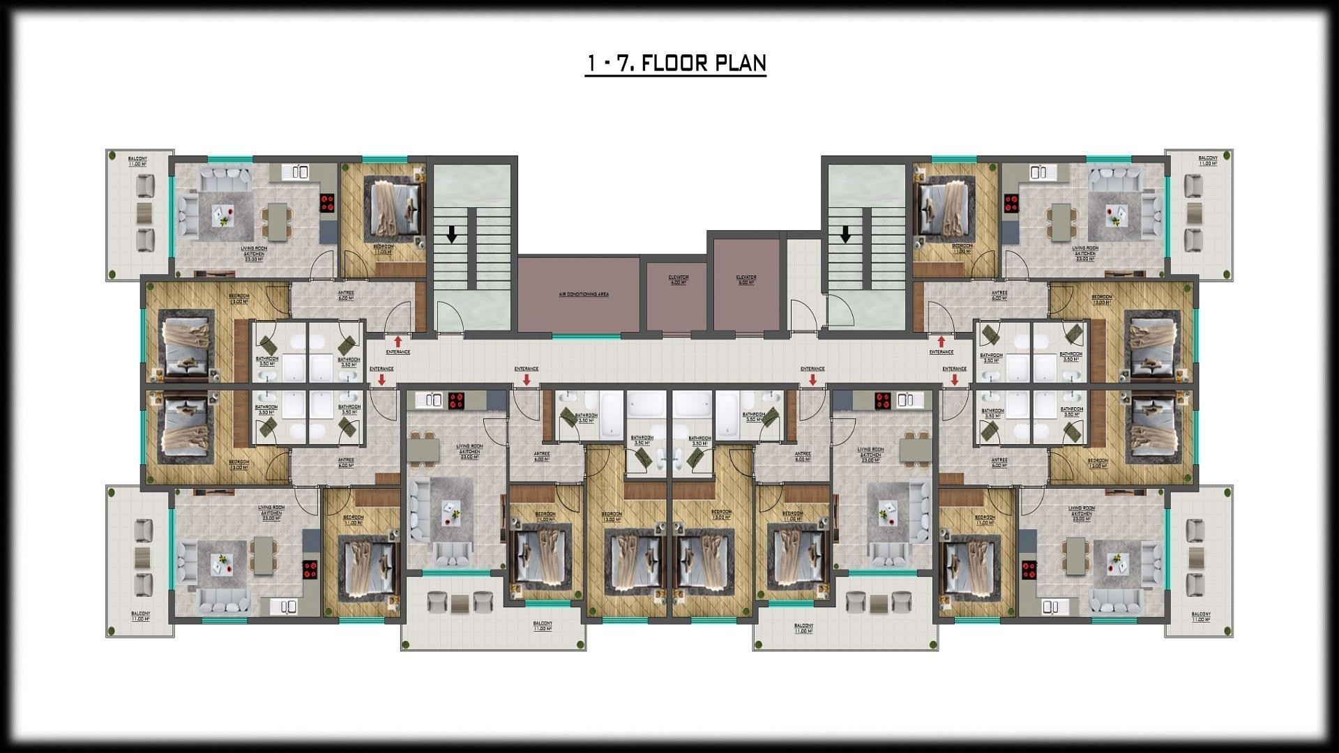 صورة مخطط الطابق 2 