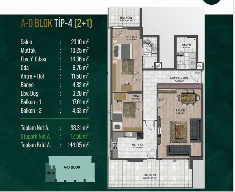 Слика плана спрата 2