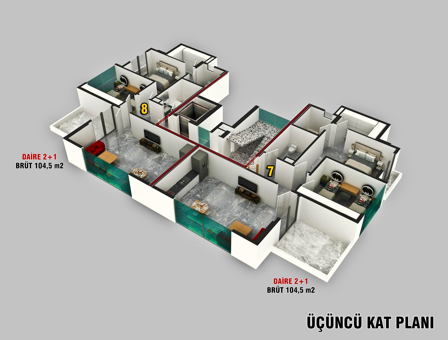 Grundrissdarstellung 9