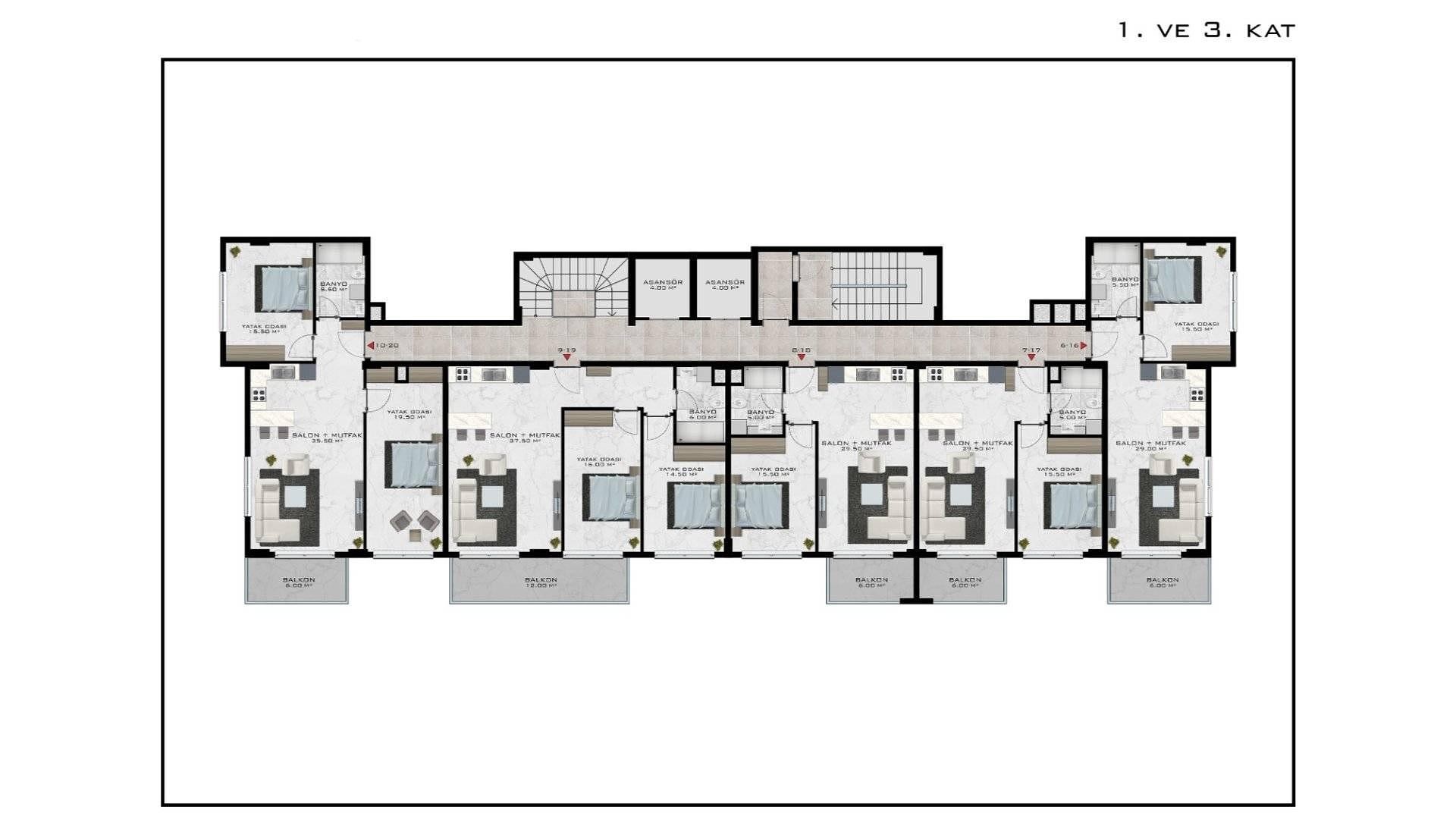 صورة مخطط الطابق 3 