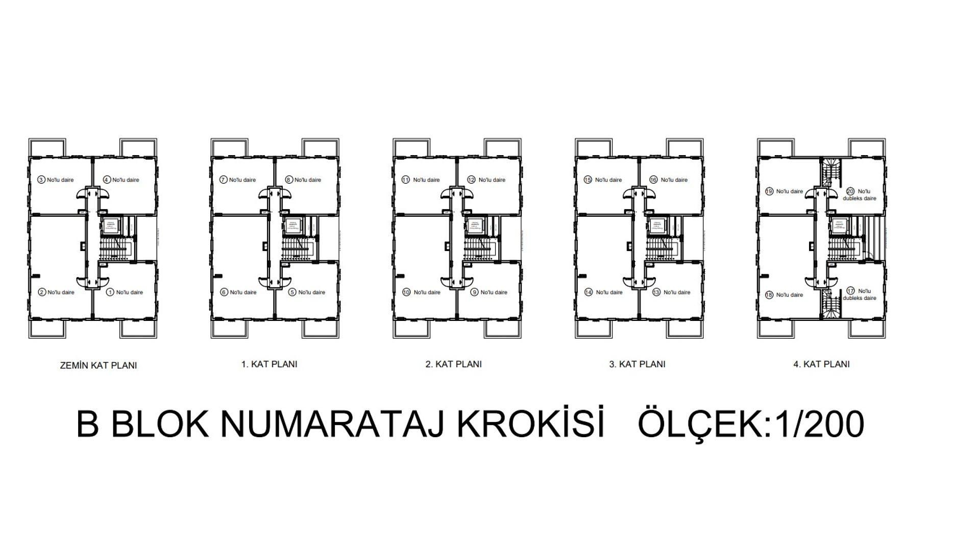 Mərtəbə Planı Şəkli 4