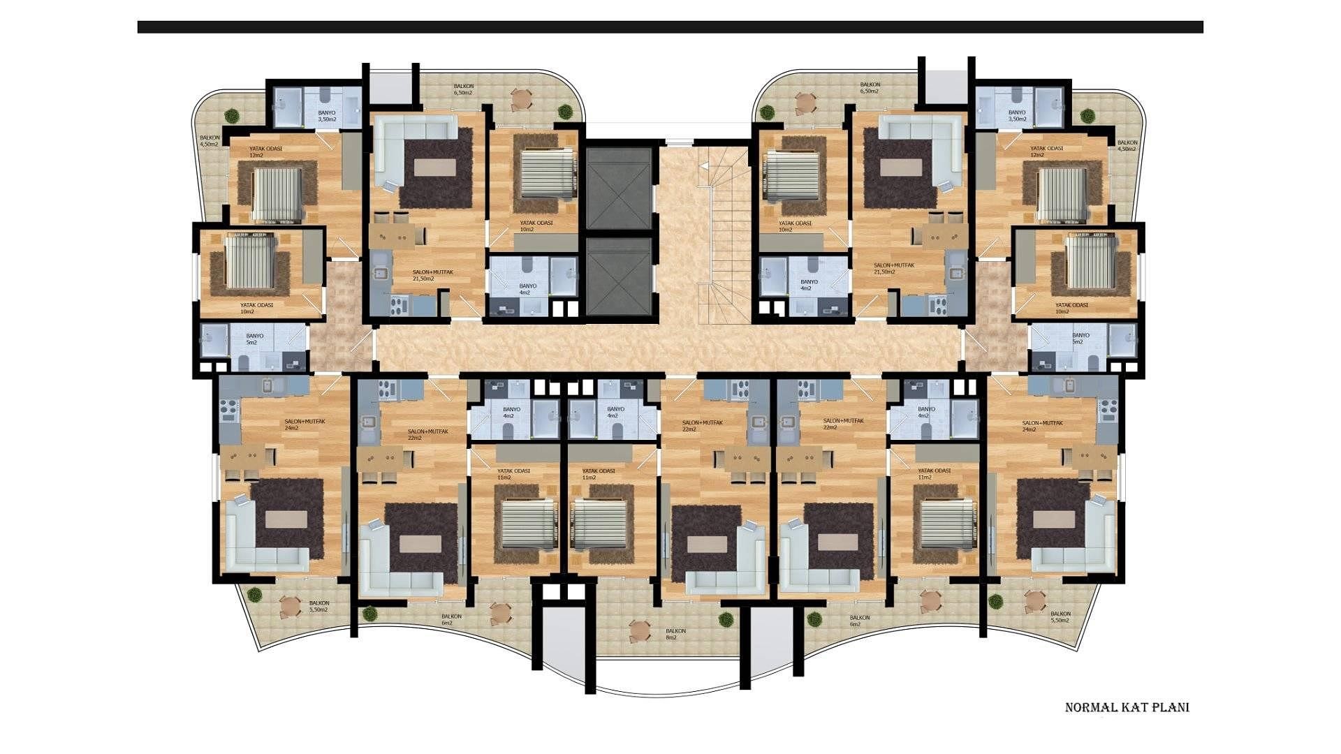 Image du plan d'étage 4