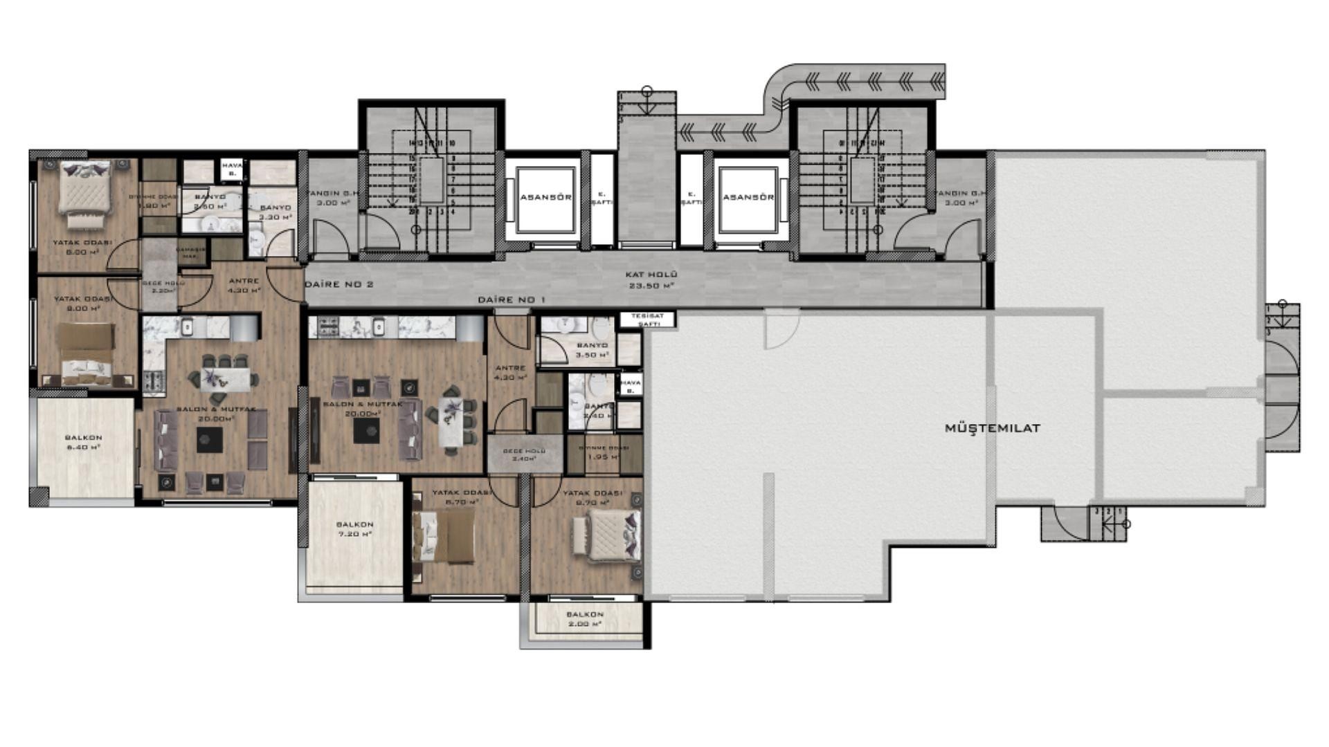 Grundrissdarstellung 3