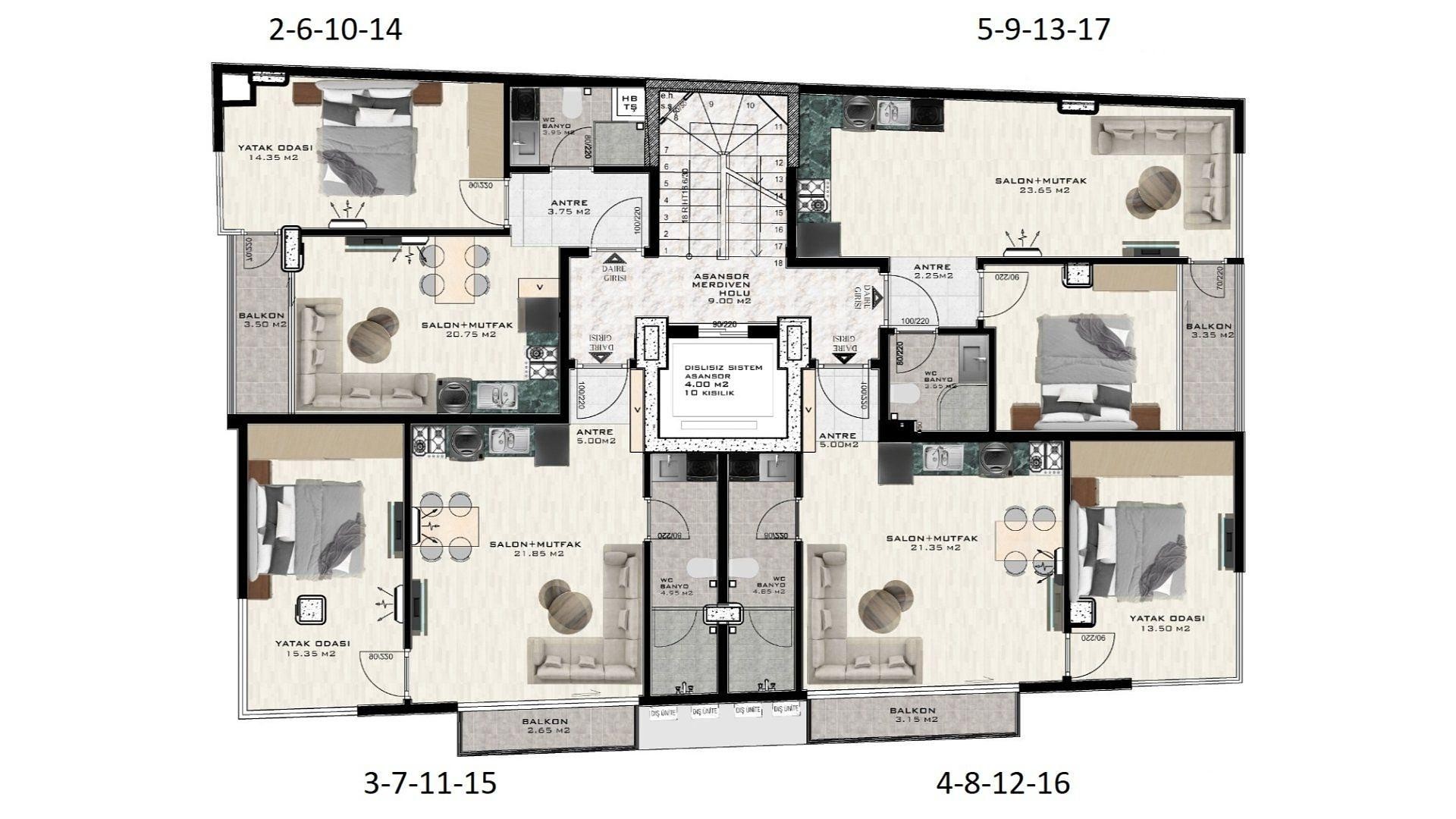 Grundrissdarstellung 2