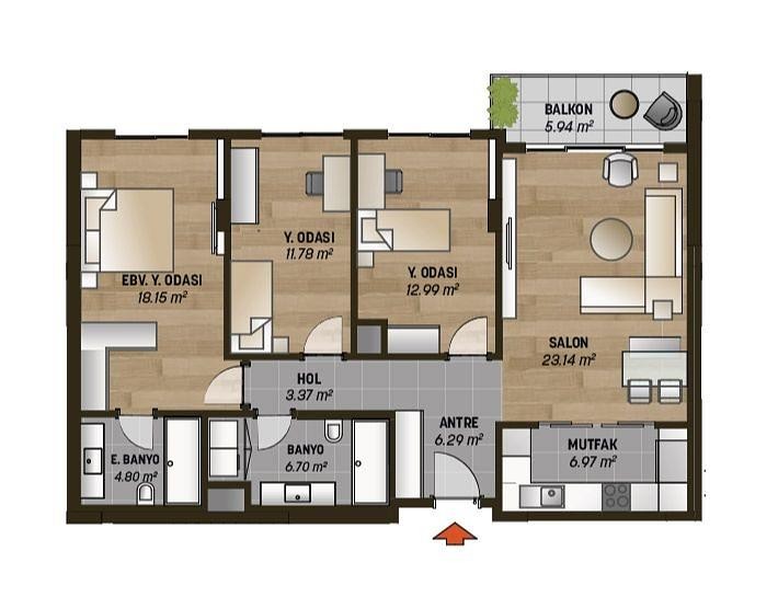 Grundrissdarstellung 7