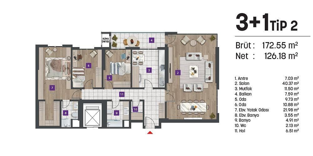 Image du plan d'étage 6