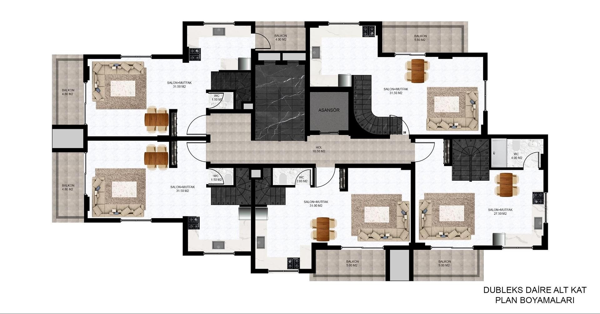 Image du plan d'étage 3