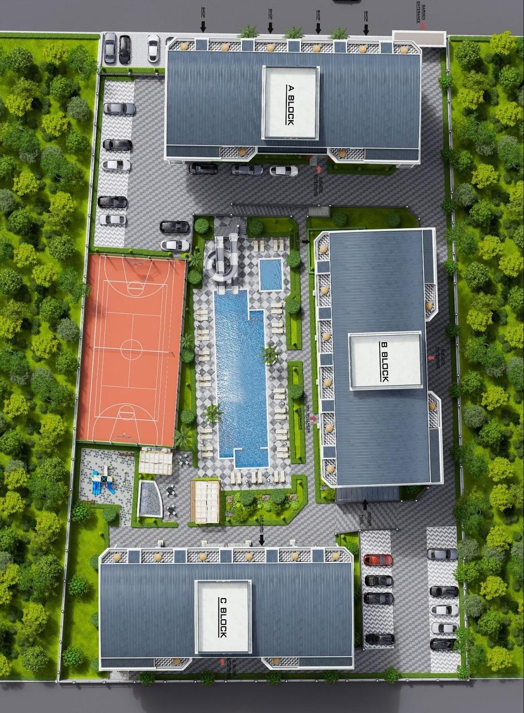 صورة مخطط الطابق 8 