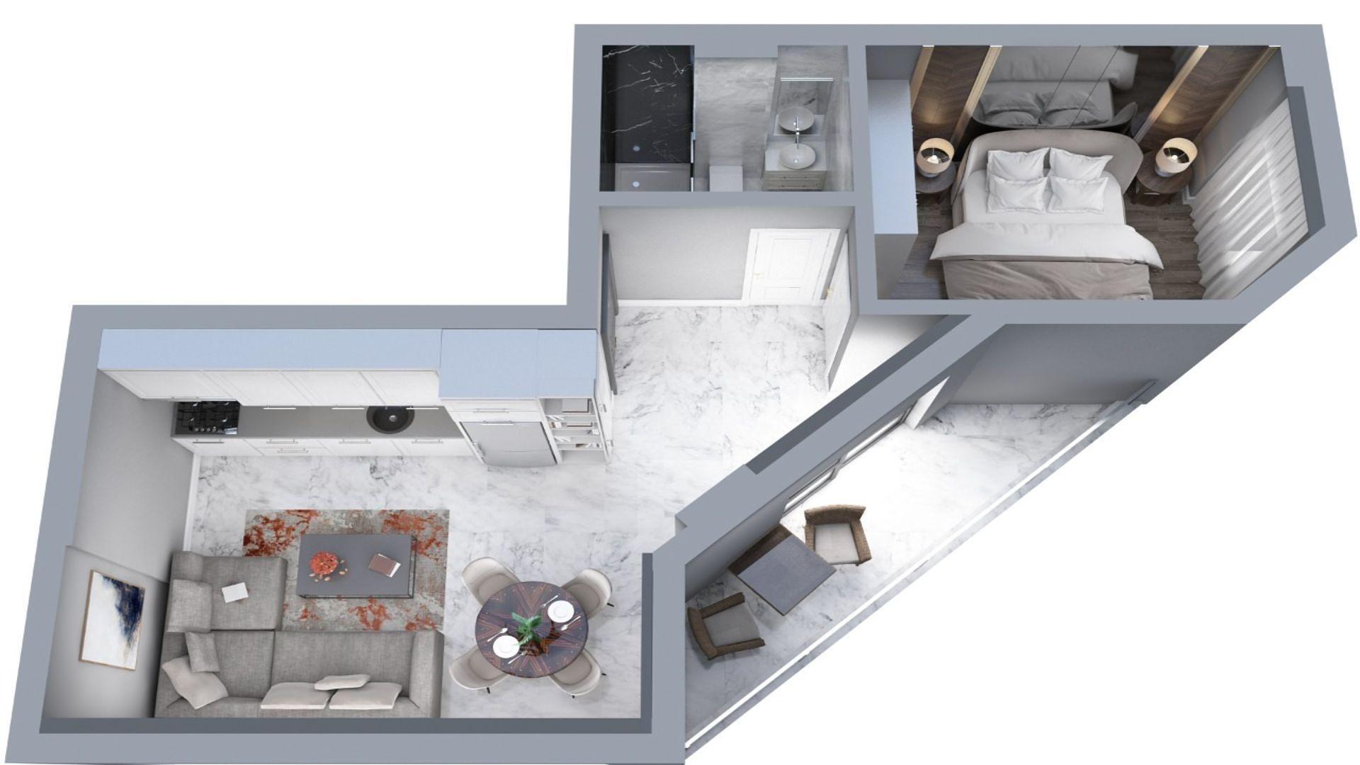 صورة مخطط الطابق 1 