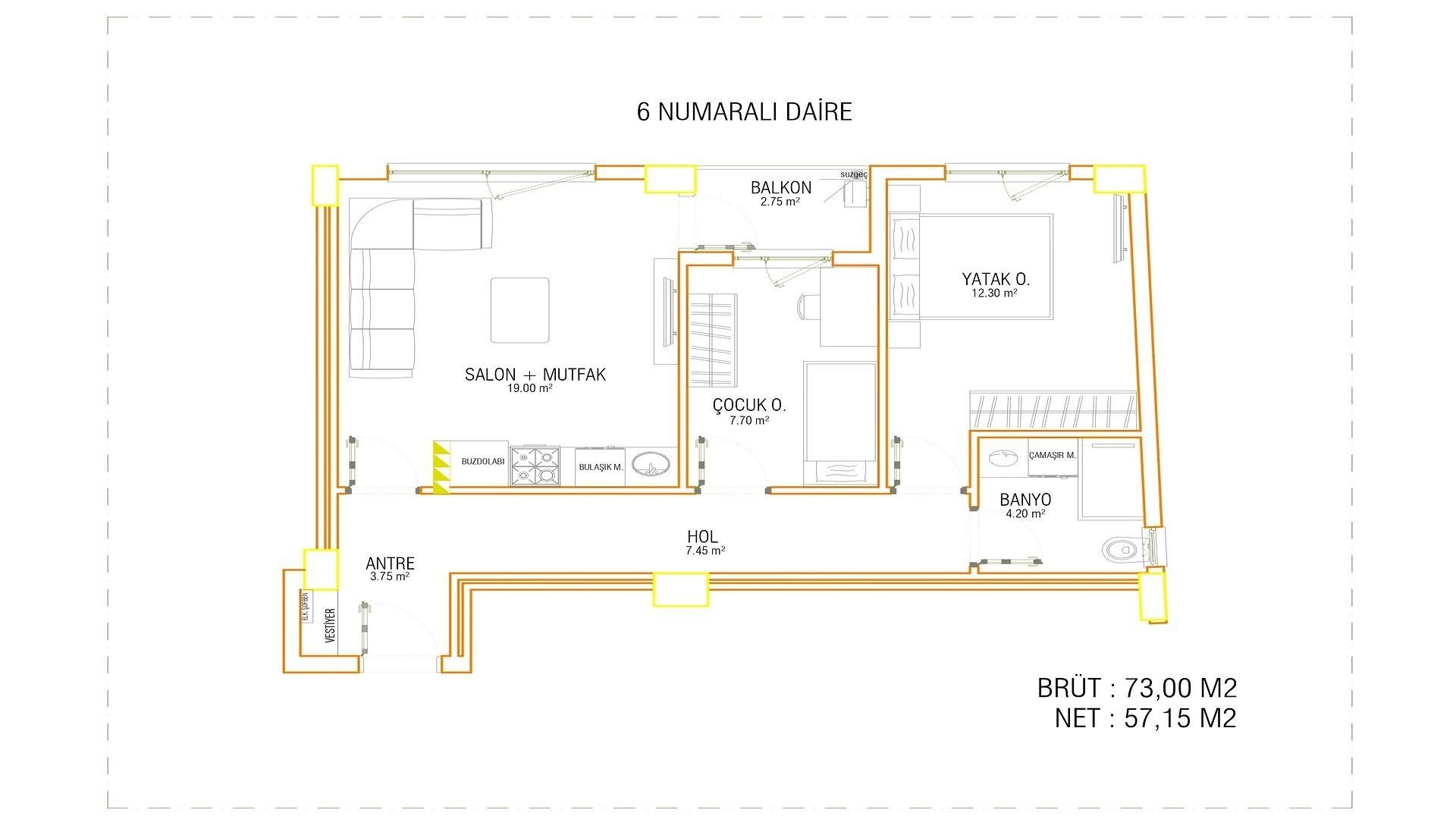 Grundrissdarstellung 5