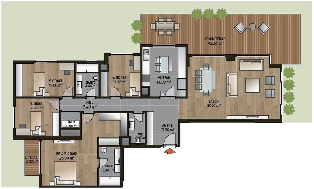 Grundrissdarstellung 12