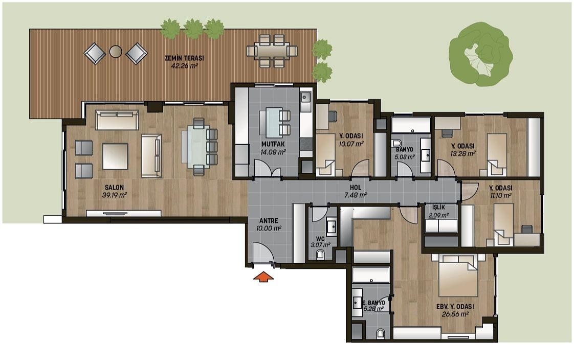 Grundrissdarstellung 10