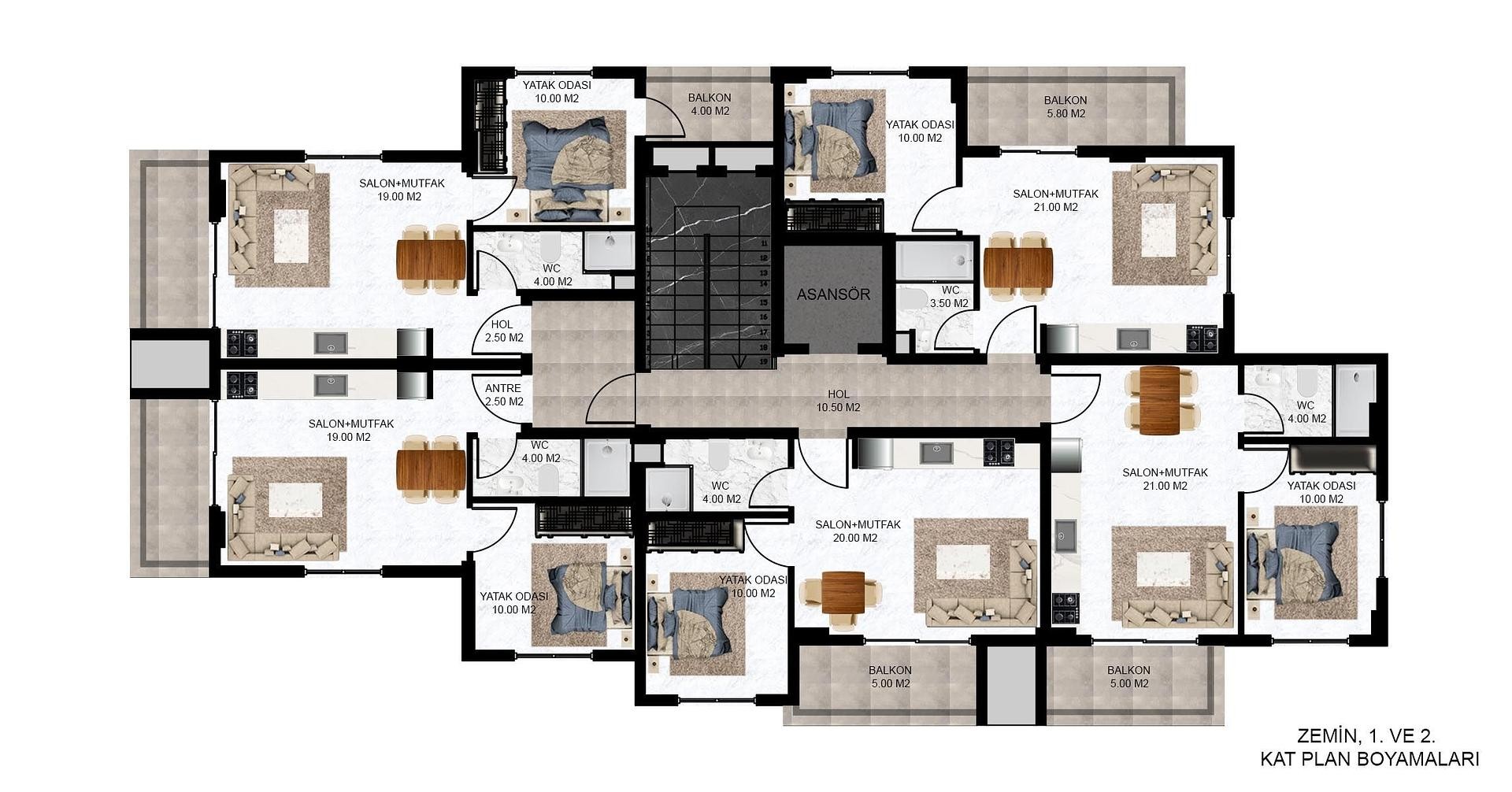 Image du plan d'étage 1