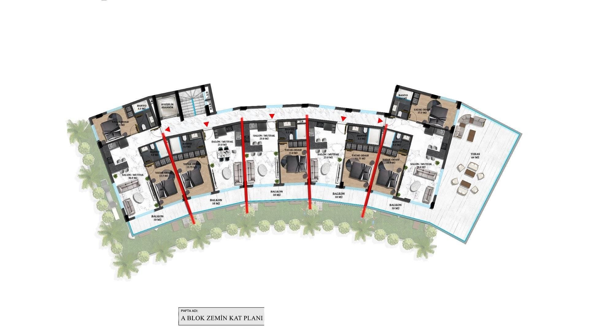 صورة مخطط الطابق 5 