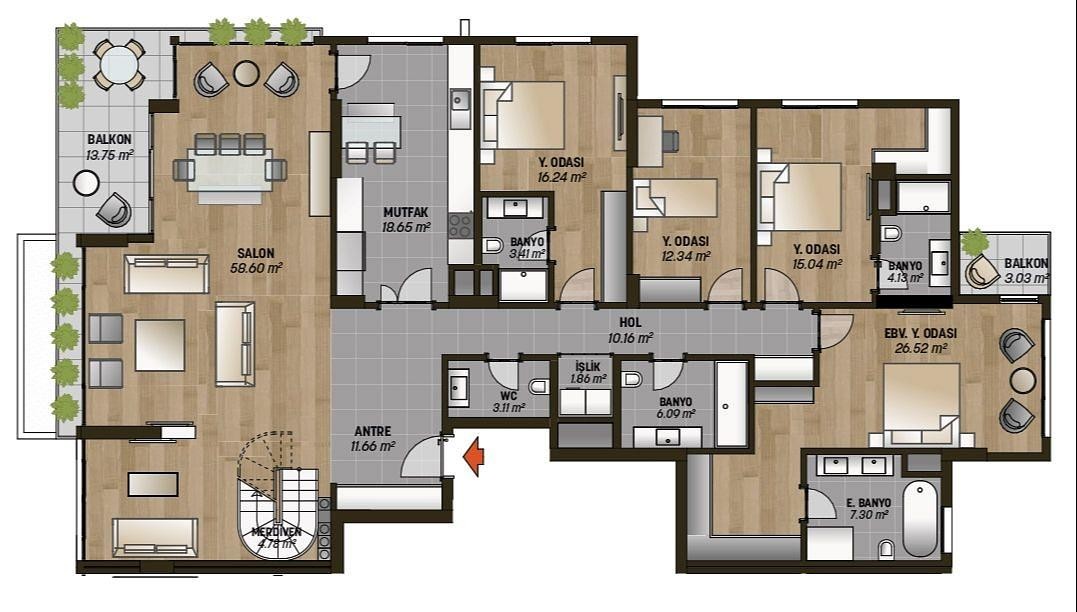 Grundrissdarstellung 15