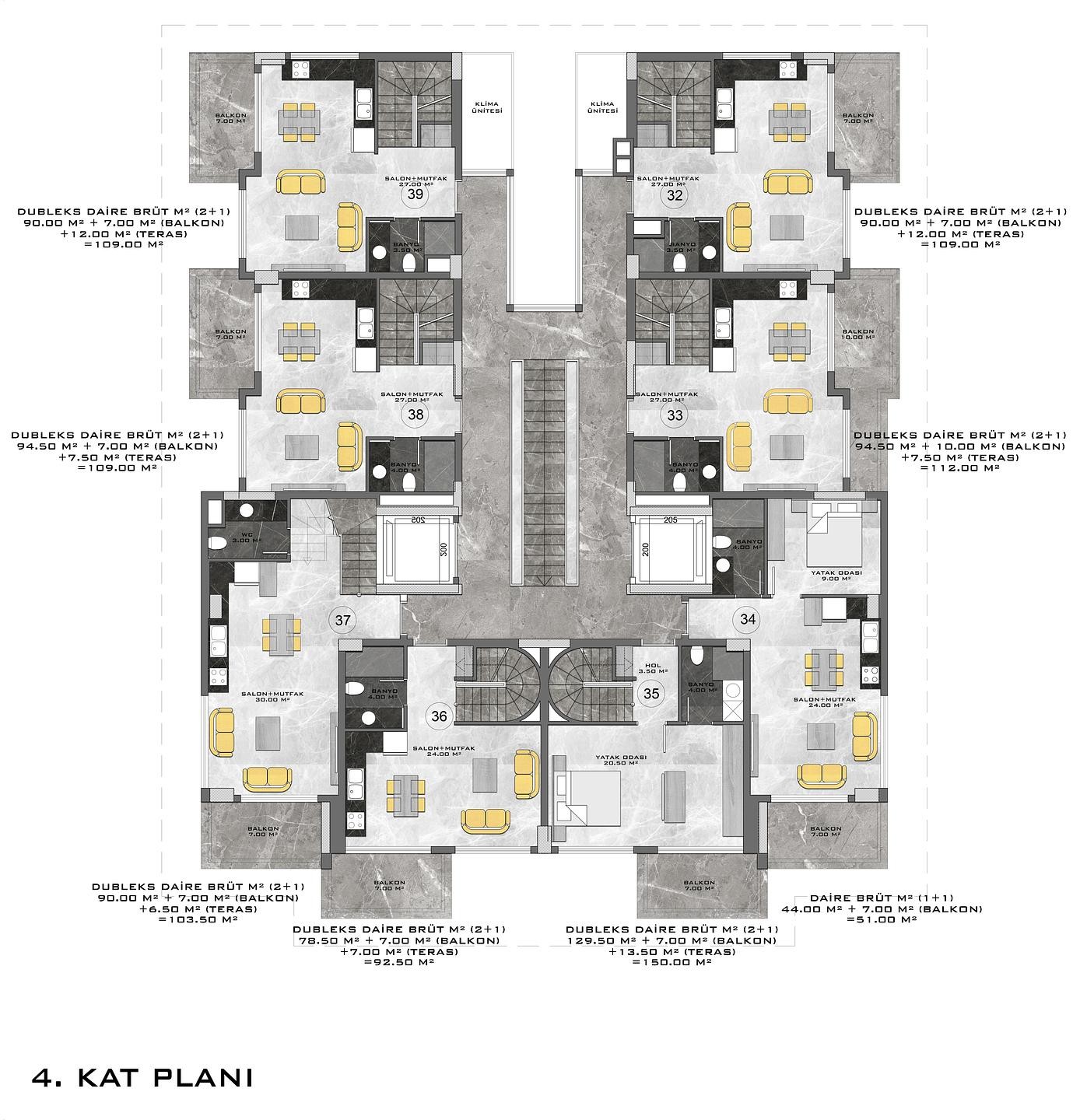 Таслими нақшаи қабат 4