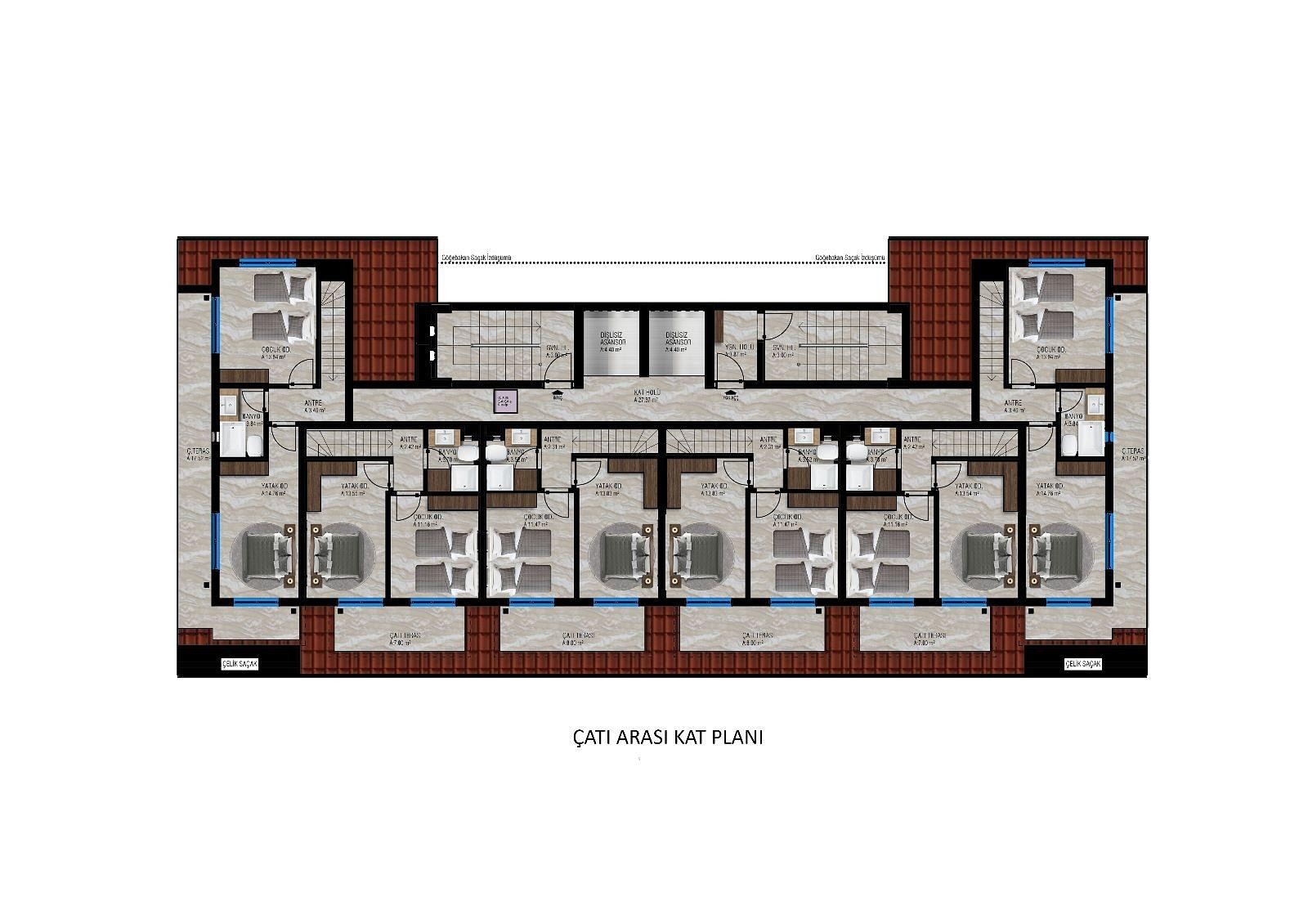 صورة مخطط الطابق 10 
