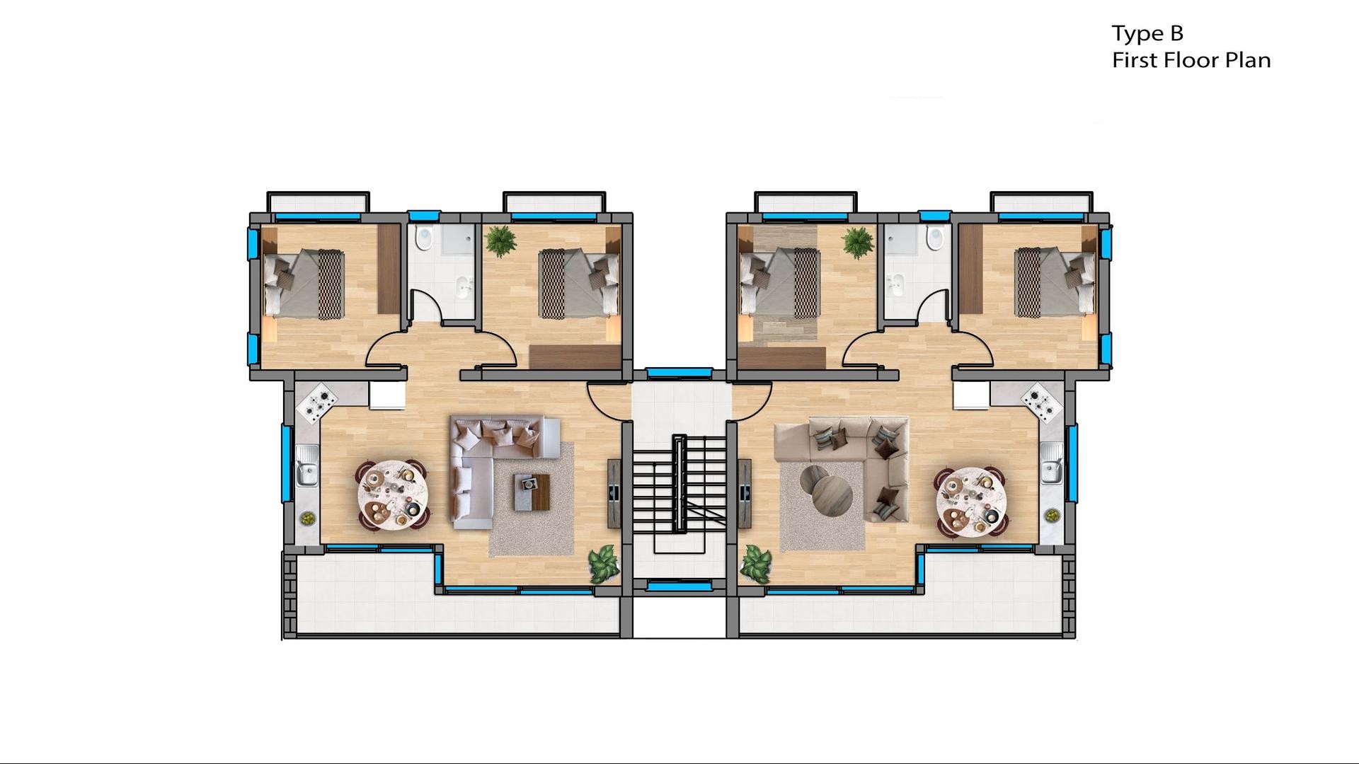 صورة مخطط الطابق 4 