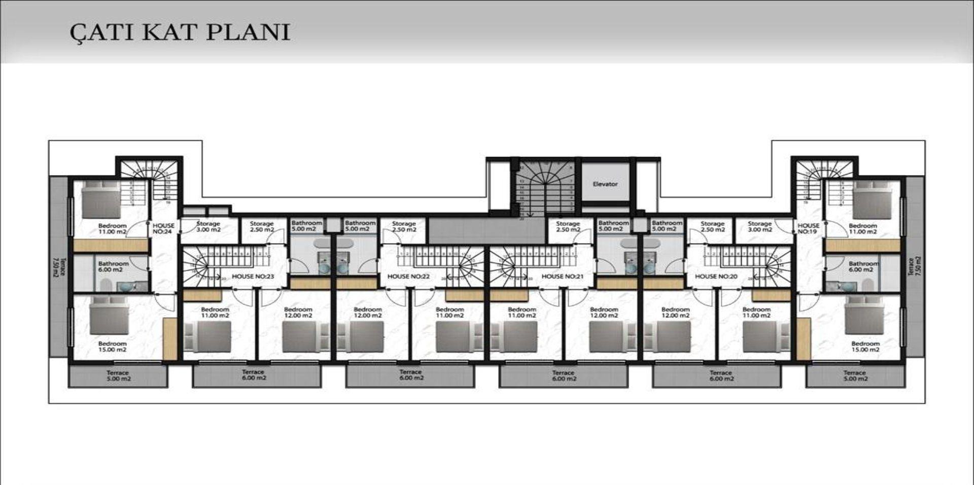صورة مخطط الطابق 5 