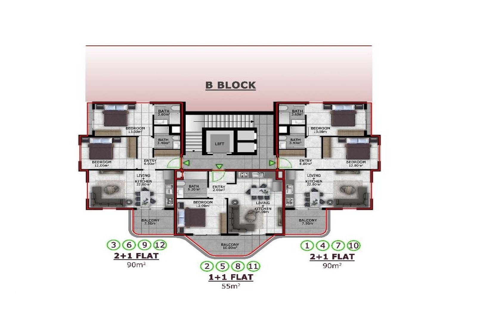 Image du plan d'étage 2