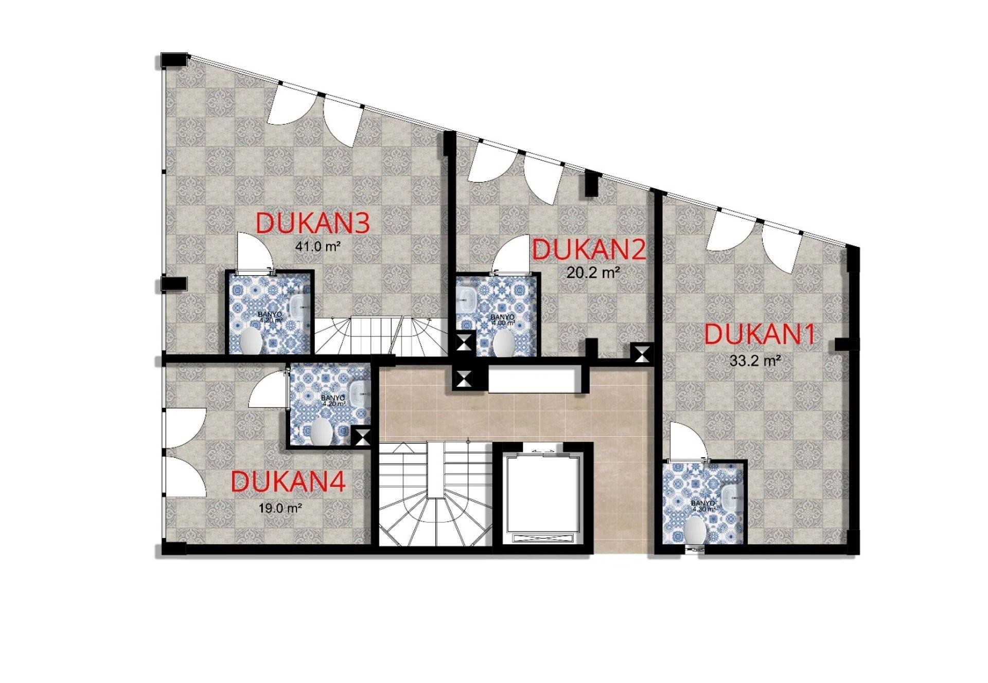 صورة مخطط الطابق 4 