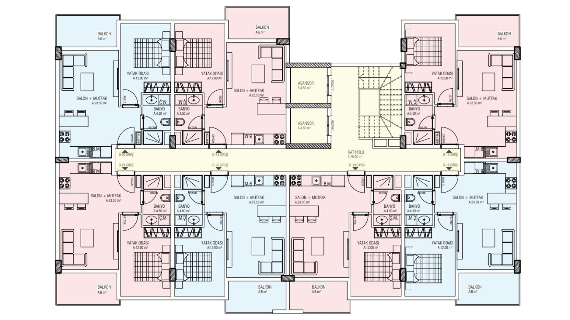 صورة مخطط الطابق 5 