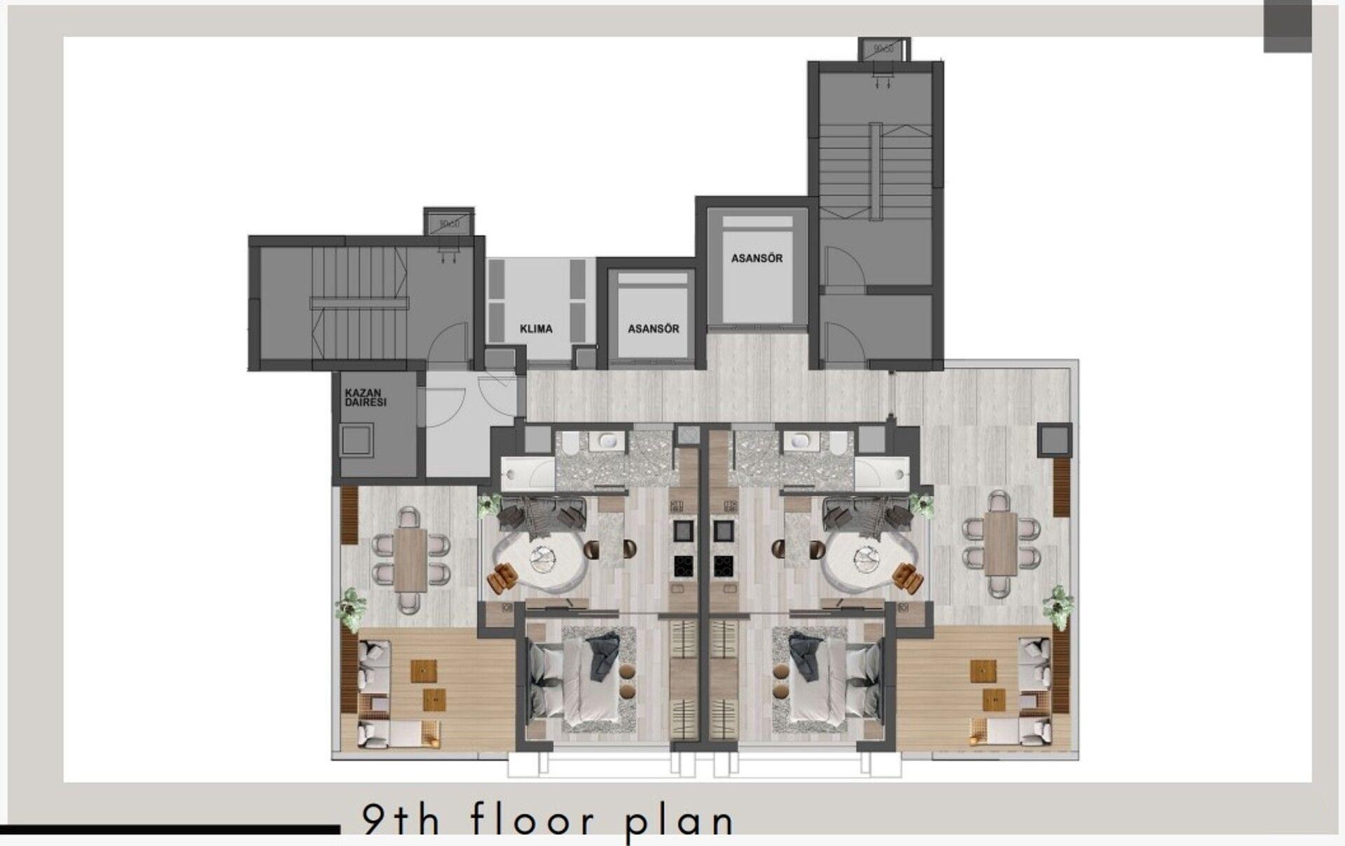 תמונת תוכנית קומה 9