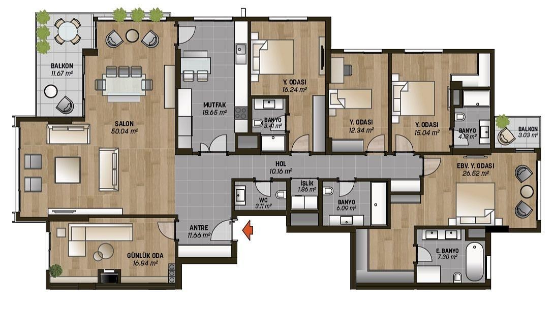 Grundrissdarstellung 13