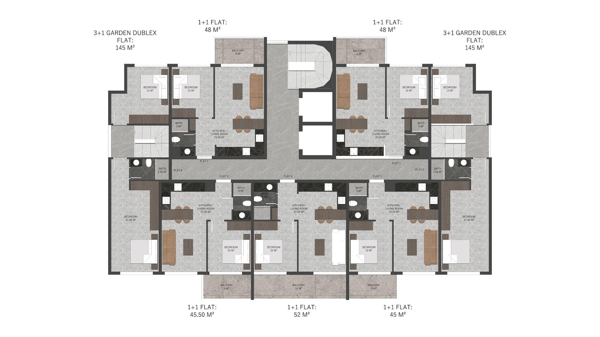 Image du plan d'étage 4