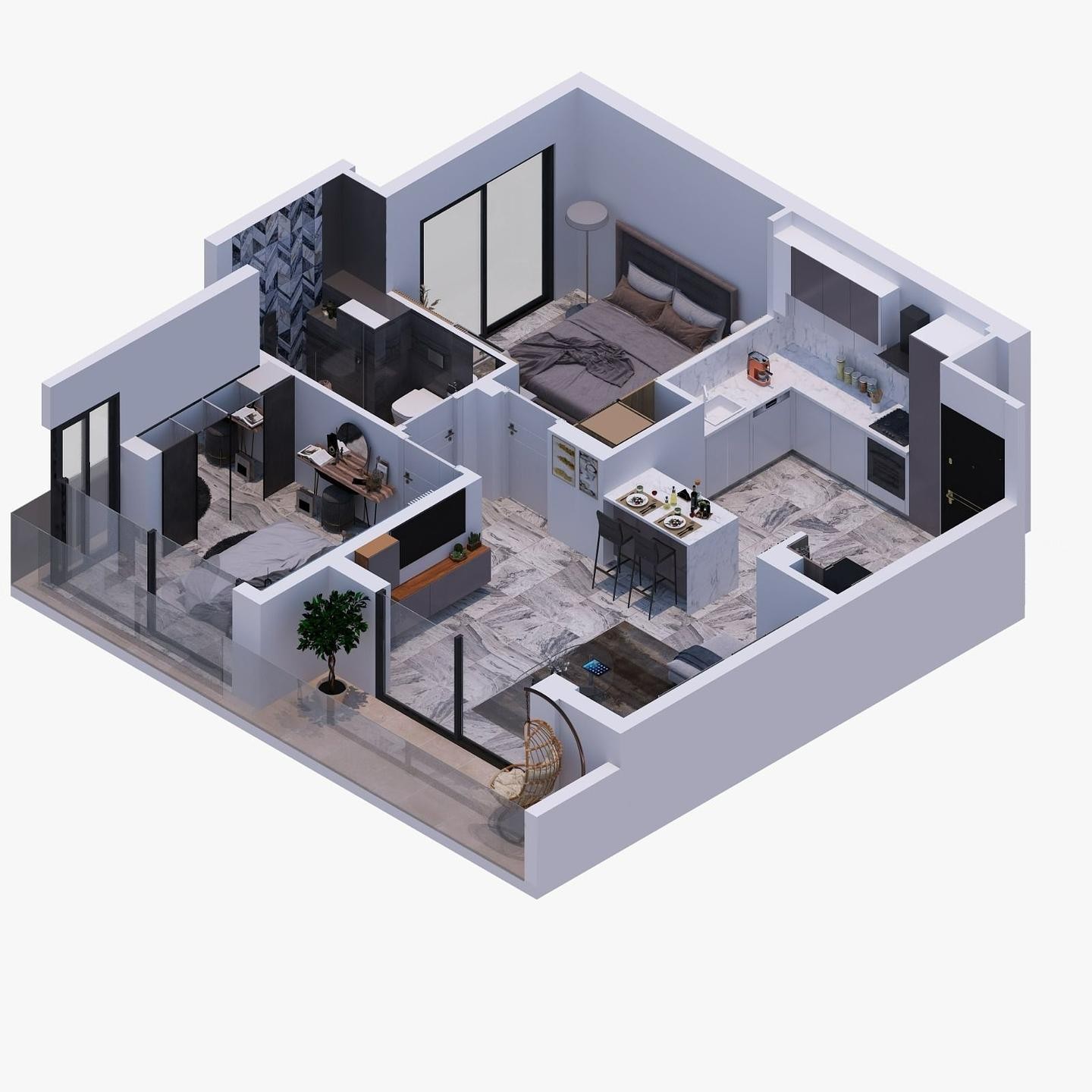 תמונת תוכנית קומה 1