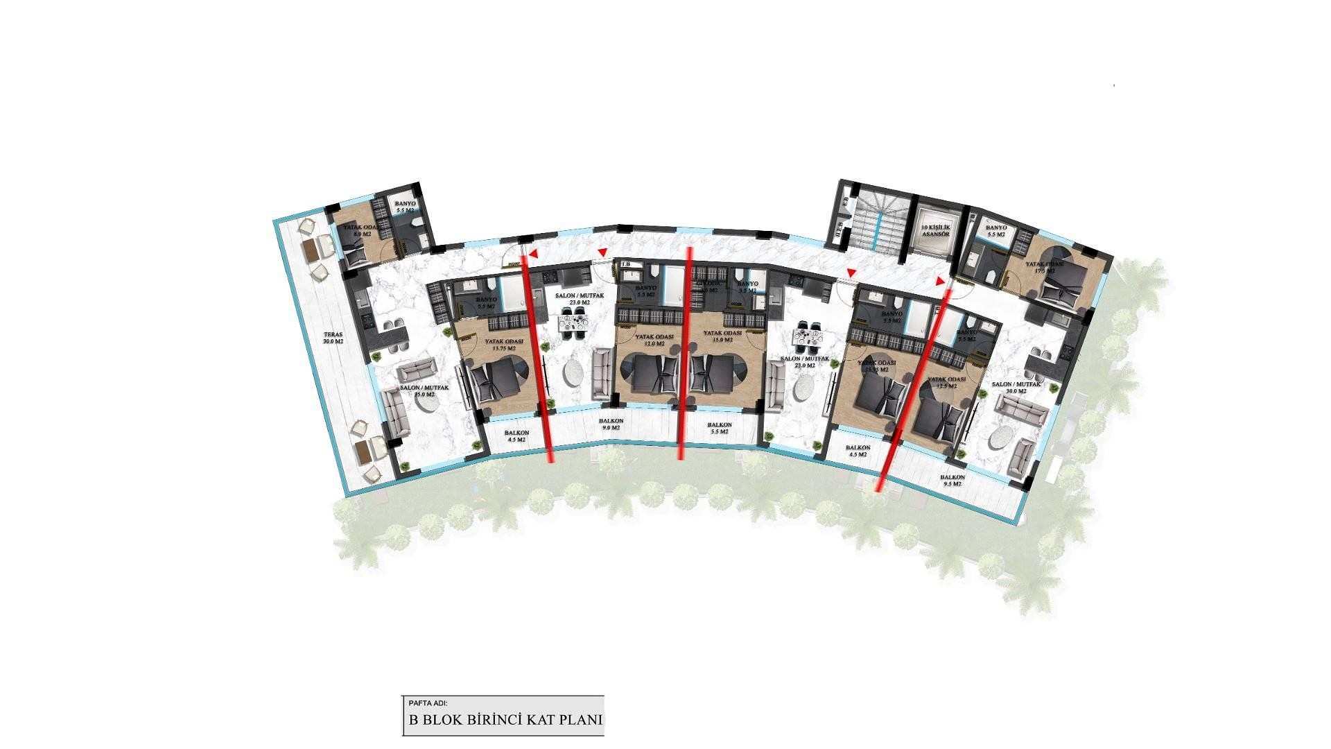 صورة مخطط الطابق 8 