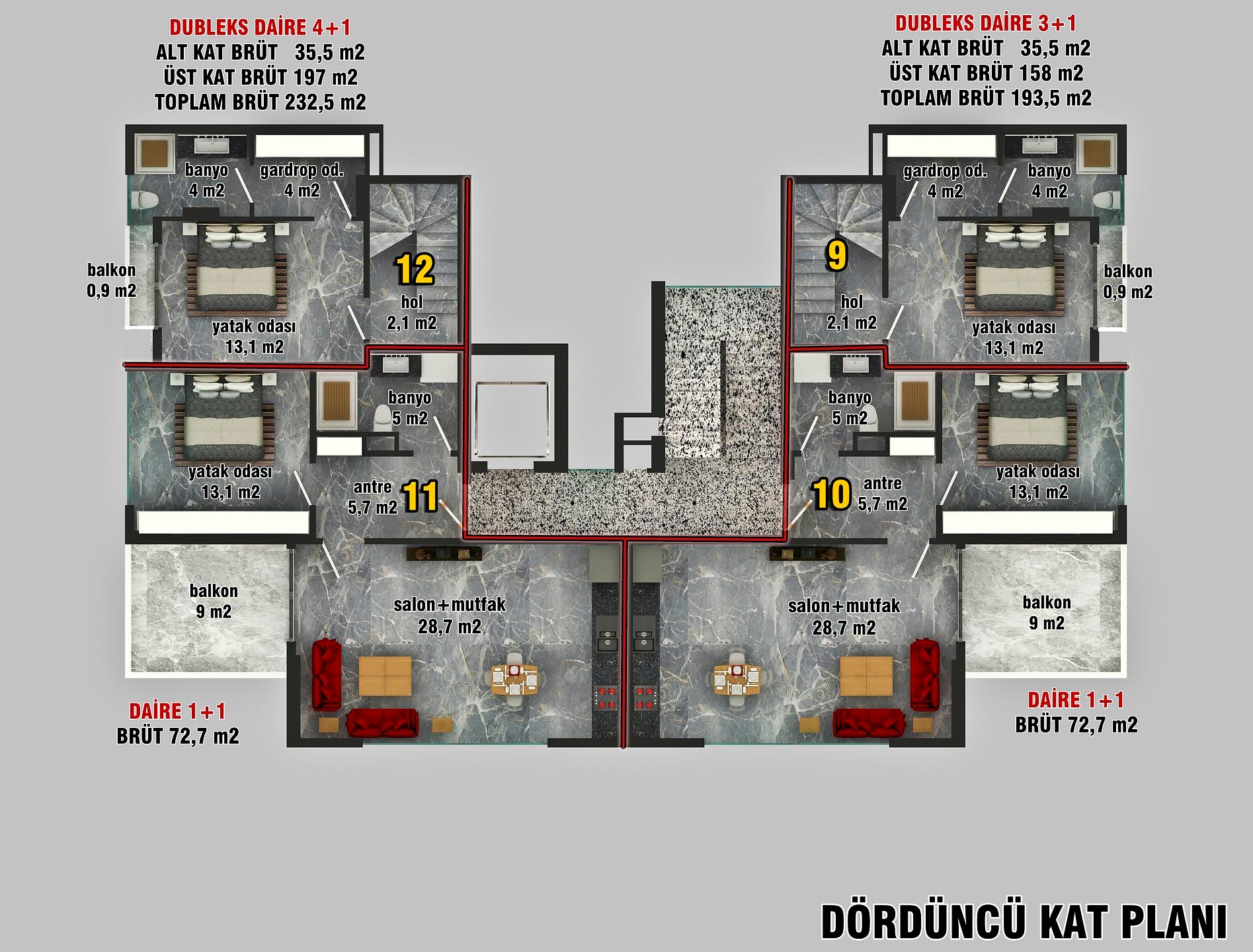 Grundrissdarstellung 4